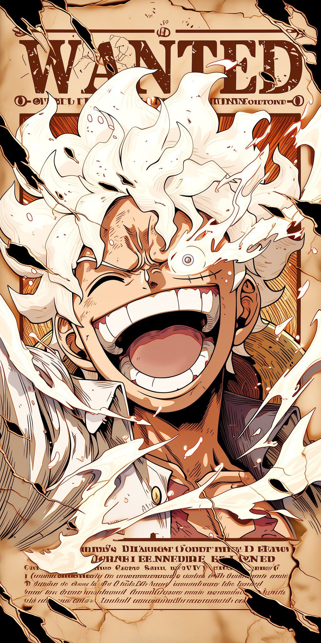 Monkey D. Luffy poster artwork